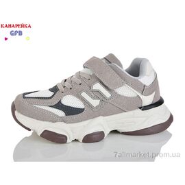 Фотография Кроссовки детские модные Весна/осень R360-13 (8 пар р.32-37) "GFB-Канарейка" недорого оптом от прямого поставщика