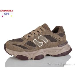 Фотография Кроссовки женские модные Весна/осень Q560-5 (8 пар р.36-41) "GFB-Канарейка" недорого оптом от прямого поставщика