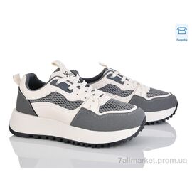 Фотография Кроссовки женские модные Весна/осень J2109-3 (8 пар р.36-41) "Hongquan" недорого оптом от прямого поставщика