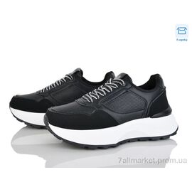 Фотография Кроссовки женские модные Весна/осень J2101-1 (8 пар р.36-41) "Hongquan" недорого оптом от прямого поставщика