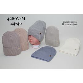 Шапка дитяча зимова на хлопчика 4280V-M mix р.44-46 "SELFI" недорого оптом від прямого постачальника