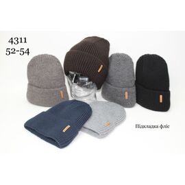 Шапка дитяча зимова на хлопчика 4311 mix р.52-54 "SELFI" недорого оптом від прямого постачальника