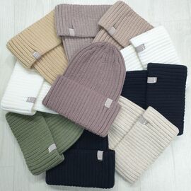 Шапка зимова жіноча CN1868 mix р.56-60 "SELFI" недорого оптом від прямого постачальника