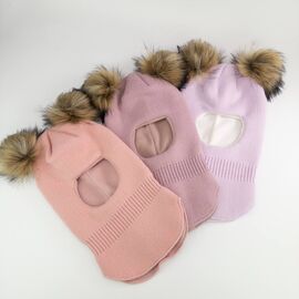 Фотография Шапка детская зимняя на девочку CN1892 mix р.50-52 "SELFI" недорого оптом от прямого поставщика