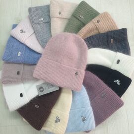 Шапка зимова жіноча CN1901 mix р.56-60 "SELFI" недорого оптом від прямого постачальника