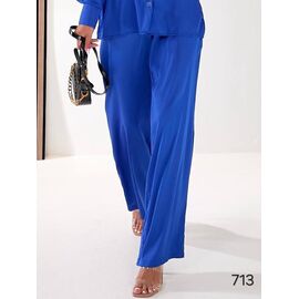 Жіночі штани 713 blue р.42-56 "DORA" недорого оптом від прямого постачальника