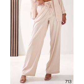 Жіночі штани 713 l.beige р.42-56 "DORA" недорого оптом від прямого постачальника