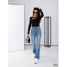 Фотография Свитер женский 968 black р.42-48 "DORA" недорого оптом от прямого поставщика