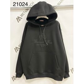 Худі жіноче 21024 black р.one size "Met&March" недорого оптом від прямого постачальника