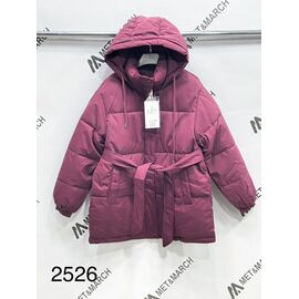 Фотография Куртка женская зимняя 2526 wine р.M-2XL "Met&March" недорого оптом от прямого поставщика