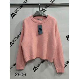 Фотография Свитер женский 2606 peach р.one size "Met&March" недорого оптом от прямого поставщика