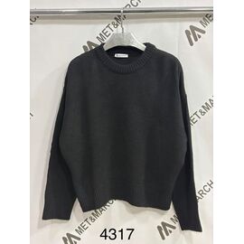 Фотография Свитер женский 4317 black р.one size "Met&March" недорого оптом от прямого поставщика
