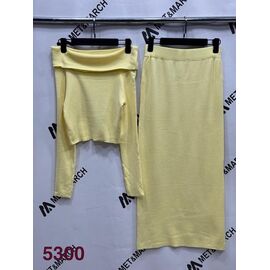 Фотография Костюм женский 5300 yellow р.one size "Met&March" недорого оптом от прямого поставщика