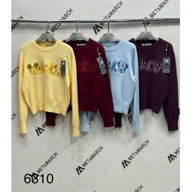 Фотография Свитер женский 6310 wine р.one size "Met&March" недорого оптом от прямого поставщика