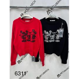 Фотография Свитер женский 6311 red р.one size "Met&March" недорого оптом от прямого поставщика