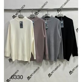 Светр жіночий 6330 black р.one size "Met&March" недорого оптом від прямого постачальника