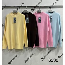 Светр жіночий 6330 pink р.one size "Met&March" недорого оптом від прямого постачальника