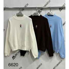 Светр жіночий 6620 white р.one size "Met&March" недорого оптом від прямого постачальника