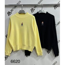 Фотография Свитер женский 6620 yellow р.one size "Met&March" недорого оптом от прямого поставщика