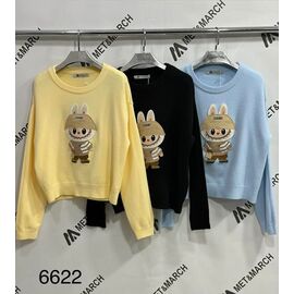 Фотография Свитер женский 6622 l.blue р.one size "Met&March" недорого оптом от прямого поставщика