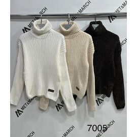 Фотография Свитер женский 7005 white р.one size "Met&March" недорого оптом от прямого поставщика