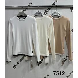 Фотография Свитер женский 7512 beige р.XS-L "Met&March" недорого оптом от прямого поставщика