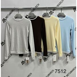 Фотография Свитер женский 7512 l.blue р.XS-L "Met&March" недорого оптом от прямого поставщика