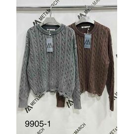 Фотография Свитер женский 9905-1 grey р.one size "Met&March" недорого оптом от прямого поставщика