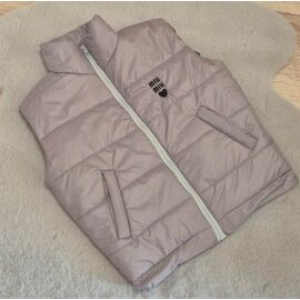 Фотография Жилетка детская на девочку LM105 beige р.140-170 "Limerense" недорого оптом от прямого поставщика