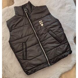 Фотография Жилетка детская на девочку LM106 black р.140-170 "Limerense" недорого оптом от прямого поставщика