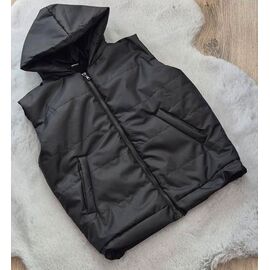 Фотография Жилетка детская на девочку LM117 black р.104-140 "Limerense" недорого оптом от прямого поставщика