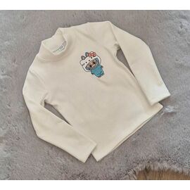 Фотография Гольф детский на девочку LM118 milk р.110-134 "Limerense" недорого оптом от прямого поставщика