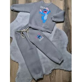 Костюм дитячий на дівчинку LM132 grey р.104-122 "Limerense" недорого оптом від прямого постачальника