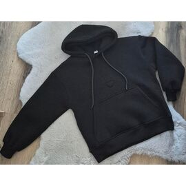 Фотография Худи детский на девочку LM154 black р.140-170 "Limerense" недорого оптом от прямого поставщика