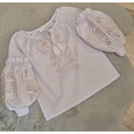 Фотография Вышиванка детская на девочку LM156 white р.116-146 "Limerense" недорого оптом от прямого поставщика