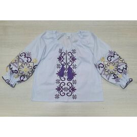 Вишиванка дитяча на дівчинку LM175 white р.86-110 "Limerense" недорого оптом від прямого постачальника