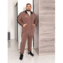 Фотография Костюм спортивный мужской 948 brown р.48-56 "Seven Zikina" недорого оптом от прямого поставщика