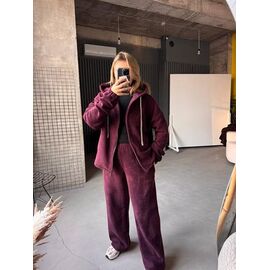 Костюм спортивний жіночий 1153 wine р.42-58 "FEMZONE" недорого оптом від прямого постачальника