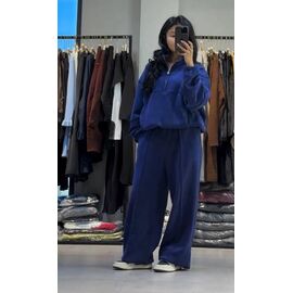 Фотография Костюм спортивный женский 1157 blue р.42-58 "FEMZONE" недорого оптом от прямого поставщика