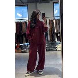 Фотография Костюм спортивный женский 1157 wine р.42-58 "FEMZONE" недорого оптом от прямого поставщика