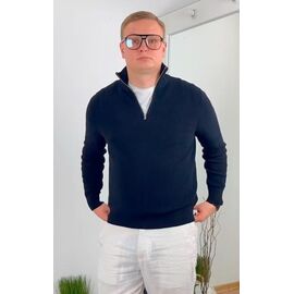 Светр чоловічий 5955 navy р.M-2XL "Vip Stendo" недорого оптом від прямого постачальника