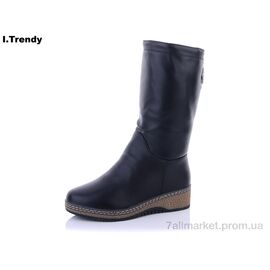 Фотография Сапоги женские удобные зима DH01-1 (6 пар р.37-42) "Trendy" недорого оптом от прямого поставщика