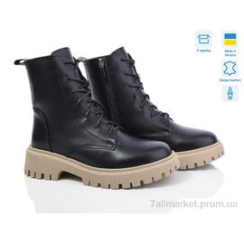 Фотография Ботинки женские стильные зима 3416A-2M (6 пар р.37-40) "Ailinda" недорого оптом от прямого поставщика