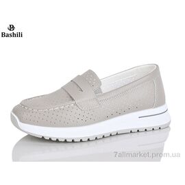 Фотография Слипоны женские тканевые Лето H6559-7 (6 пар р.36-41) "Башили" недорого оптом от прямого поставщика