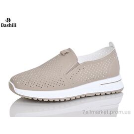 Фотография Слипоны женские тканевые Лето H6560-9 (6 пар р.36-41) "Башили" недорого оптом от прямого поставщика