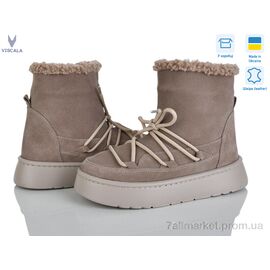 Уггі жіночі утеплені Зима 27406-7 кор. (6 пар р.36-41) "Viscala" недорого оптом від прямого постачальника