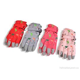 Рукавички для дітей Зима H21-06 mix (12 шт. р.сітка8-12) "KUINH" недорого оптом від прямого постачальника