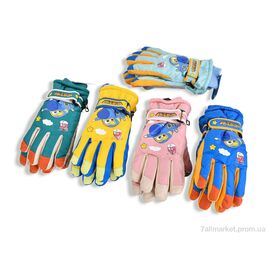 Рукавички для дітей Зима H23-19 mix (12 шт. р.сітка6-10) "KUINH" недорого оптом від прямого постачальника