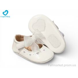 Пінетки Весна/осінь 9023А білий (6 пар р.11-13) "Comfort-baby" недорого оптом від прямого постачальника