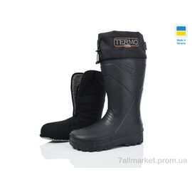 Чоботи з піни чоловічі Зима N135-1 чорний (6 пар р.42-45) "Lot Shoes" недорого оптом від прямого постачальника